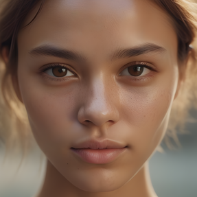 Example warm skin tone